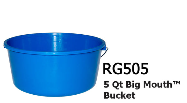 2.5 qt. Plastic Bucket RG580 - The Home Depot