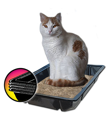 Kitty Lounge Disposable Litter Trays (50-Pack)