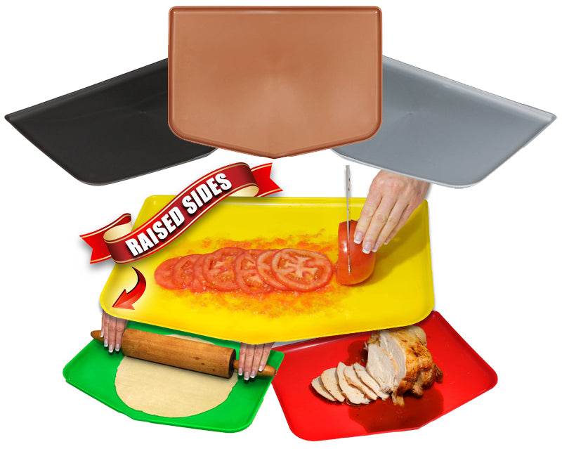 Chop Keeper® Chopping Tray with Raised Sides 3-Pack – Argee® Corporation
