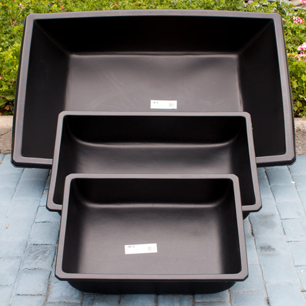 thumbnail image 2 of Heavy Duty Black Plastic Mortar Mixing Tub – 40L/60L/90L Options For Plasterers & Builders – Made In Poland 2 of 5